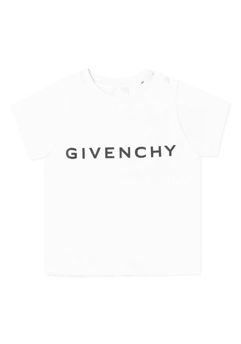 T-shirt con logo GIVENCHY KIDS | H3064010P
